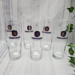 BEER GLASSES LOWENBRAU TUMBLER